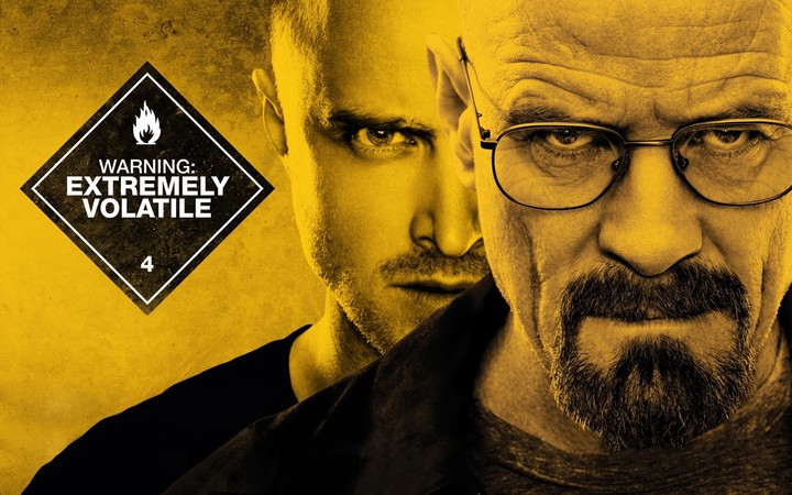 Jesse Pinkman and Walter White logo