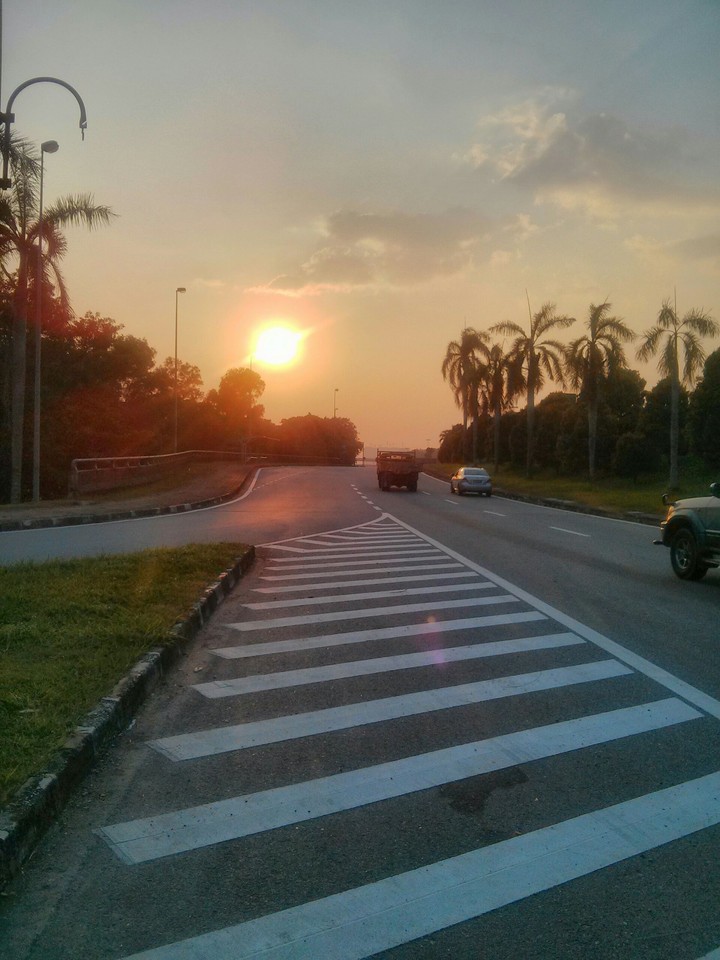 sunset in KL