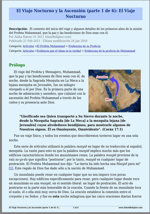 EL VIAJE NOCTURNO Y LA ASCENSIÓN (PARTE 1 DE 6):