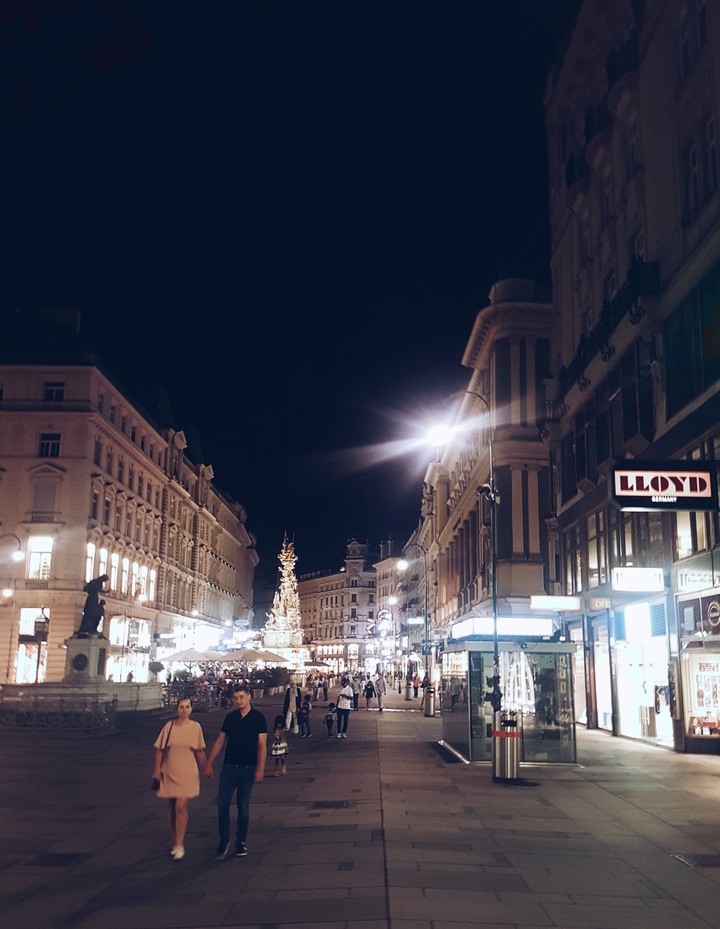 Vienna at night