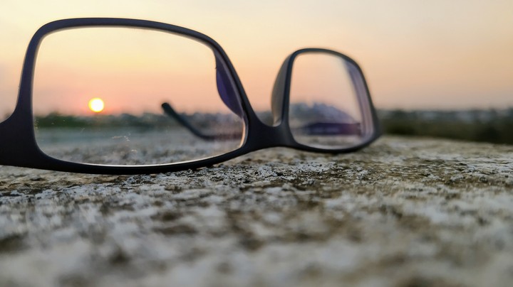 sunset@ glasses...