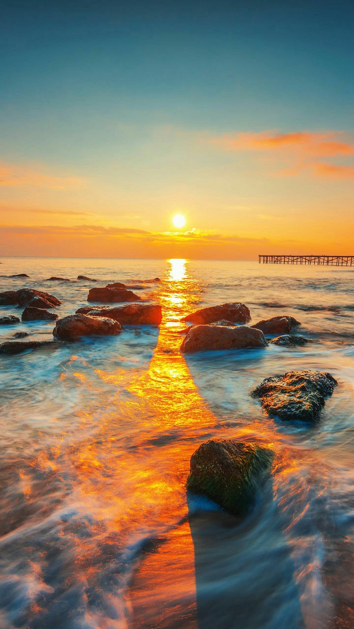 Water and rocks