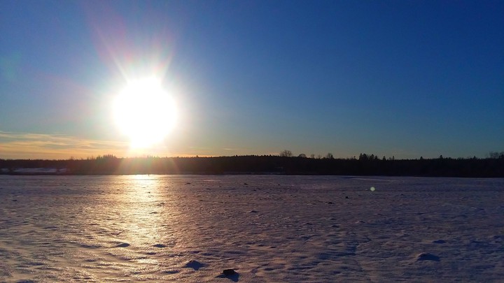 Field of snow.