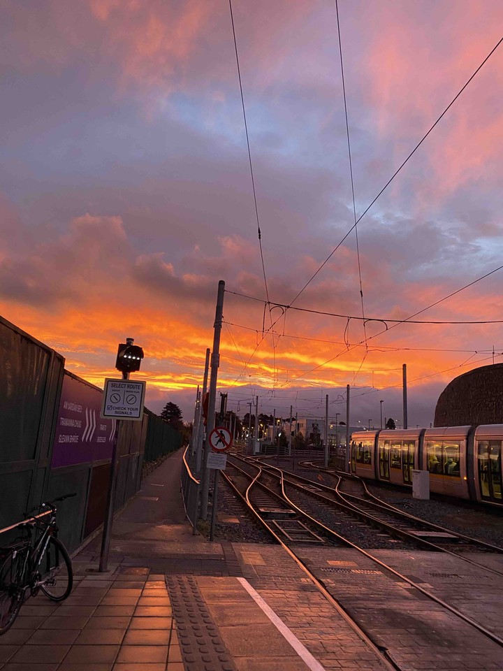 Fire in the sky