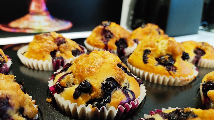 Blueberry muffins