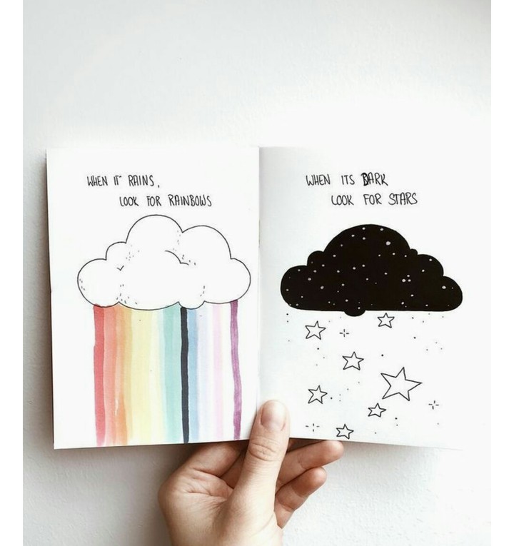 Rainbow and Dark Night