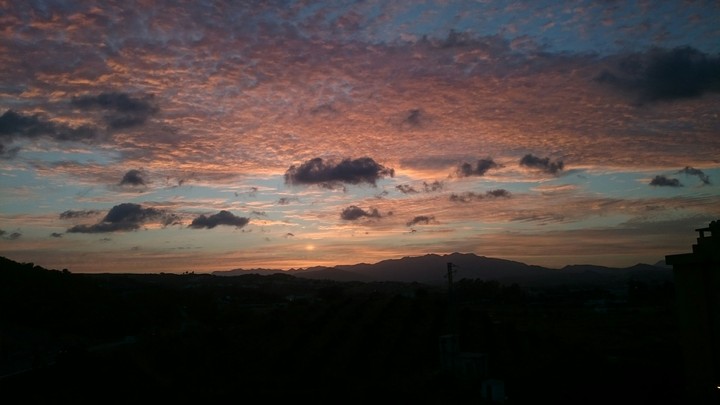 Mountains Sunset