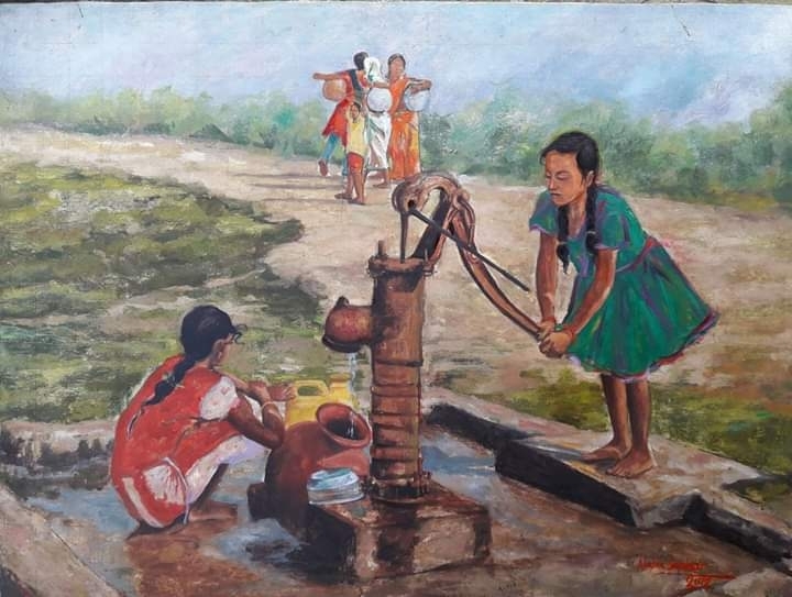 my teacher's painting