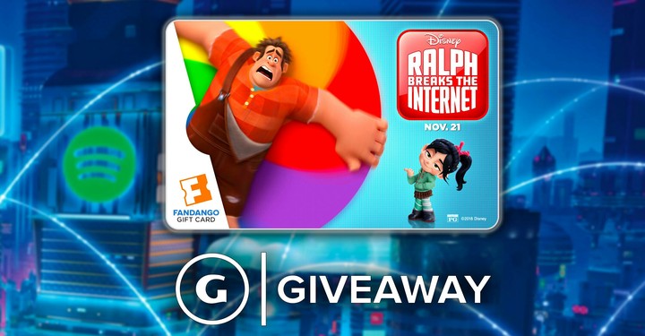 Giveaway - Movie of Ralph breaks the Internet