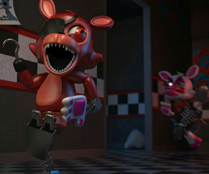 *Foxy and Mangle*