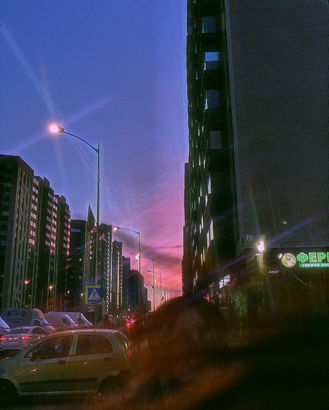 街燈, 建築桌布