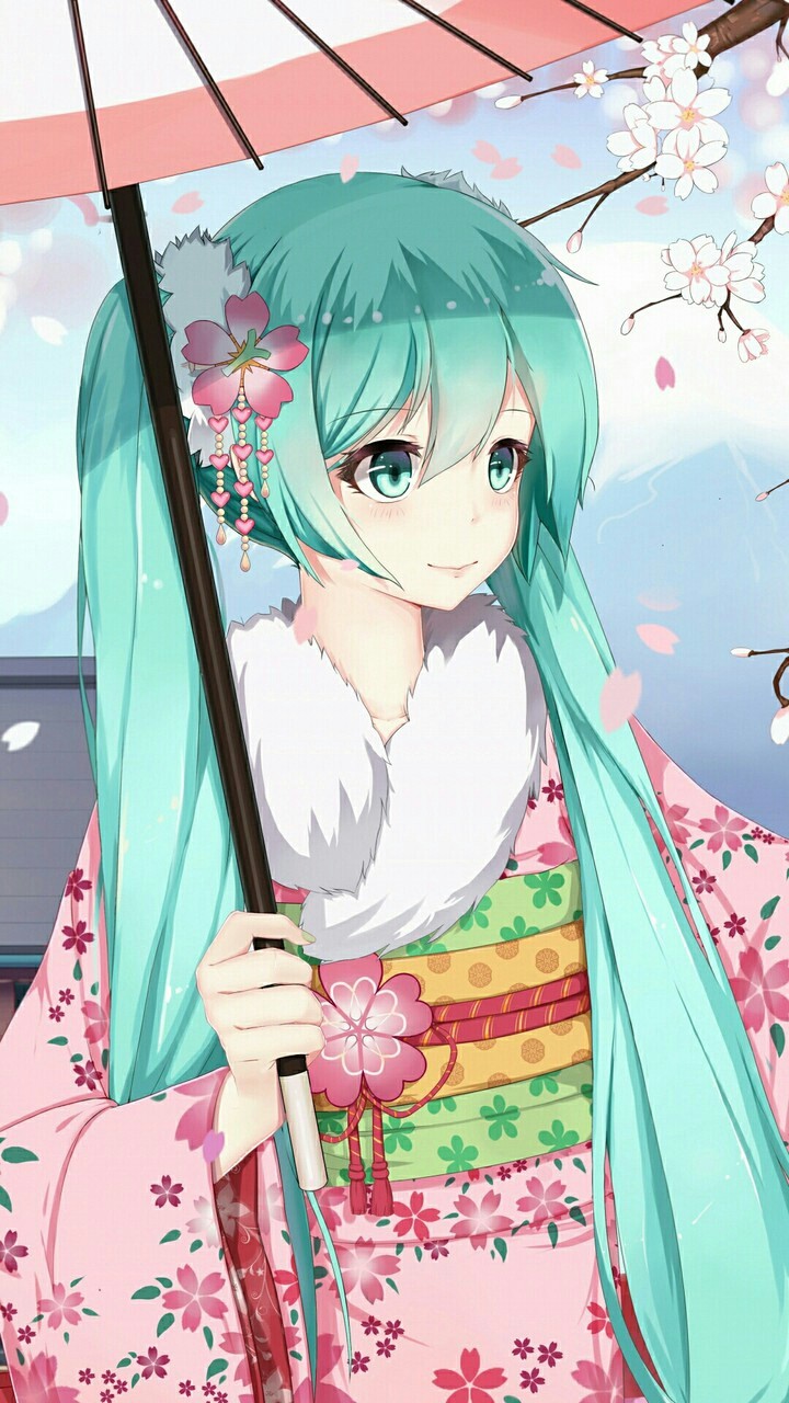 Beautiful anime Girl