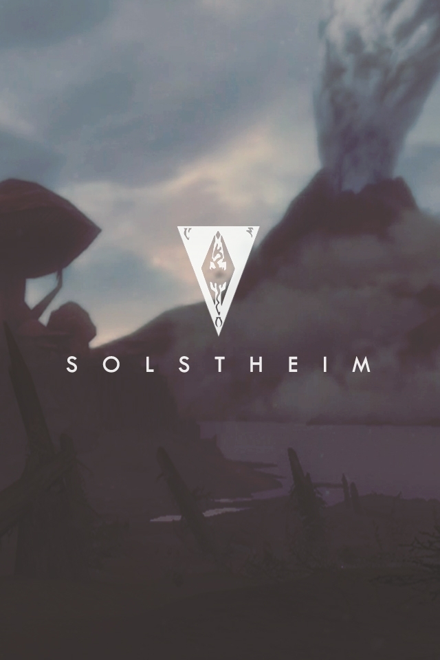 The elder scrolls wallpapers: Solstheim.