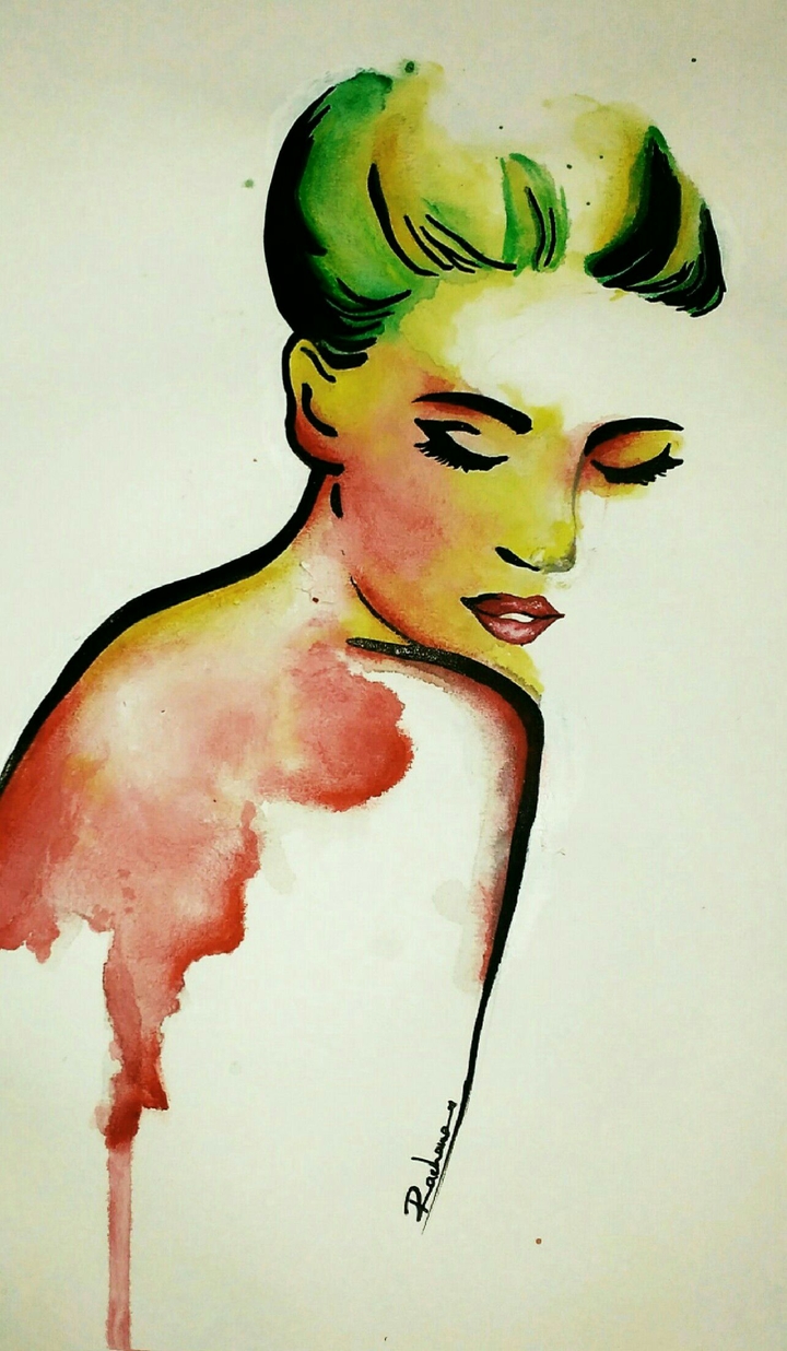 potrait abstract !! ❤