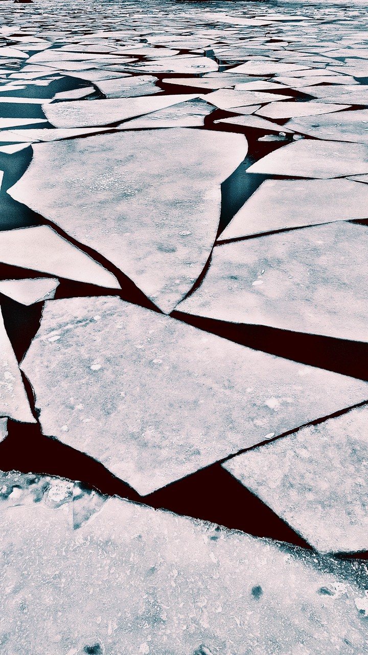 Underneath the cracking facade