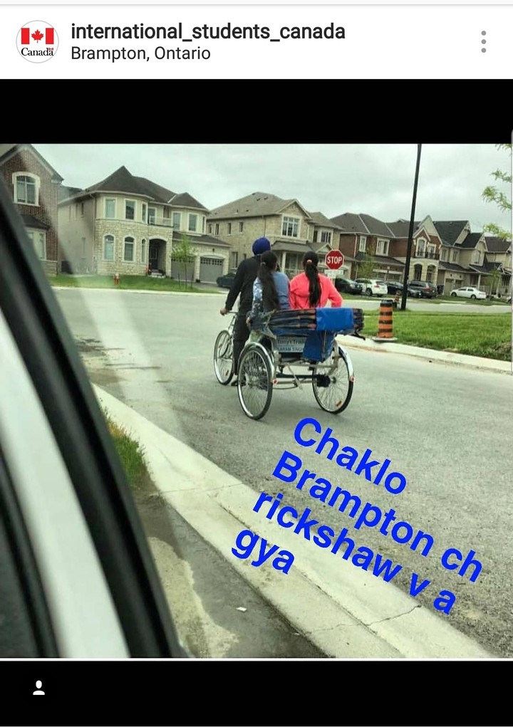 Rickshaw in Brampton