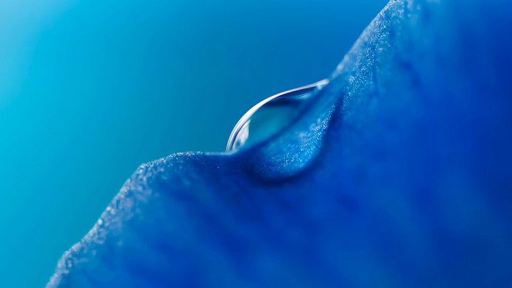 Blue Droplet