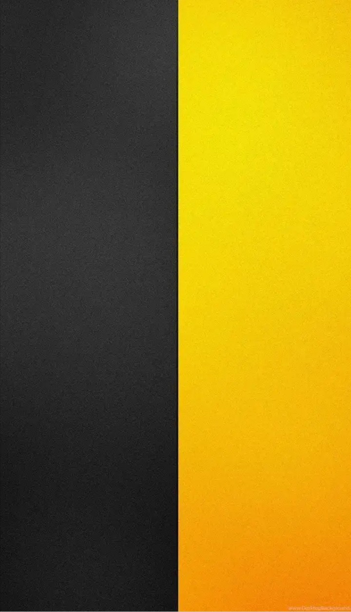 black and yellow