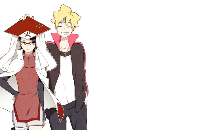 Boruto and Sarada