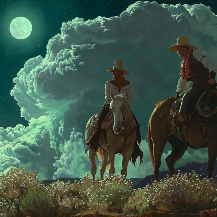 Under the moonlight
