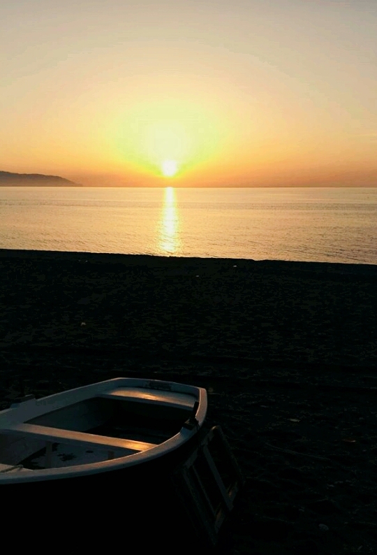 Sunset sea