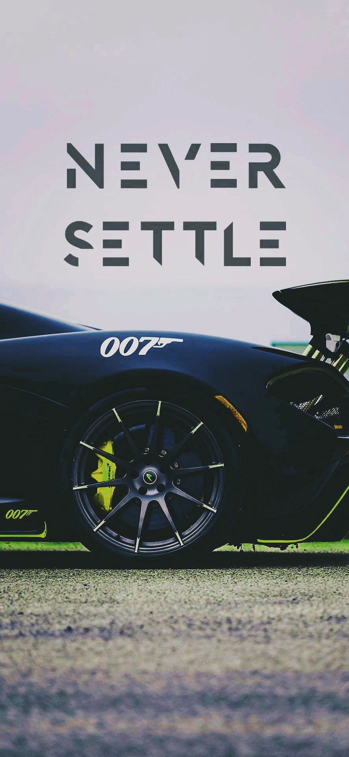 Never Settle with ur speed