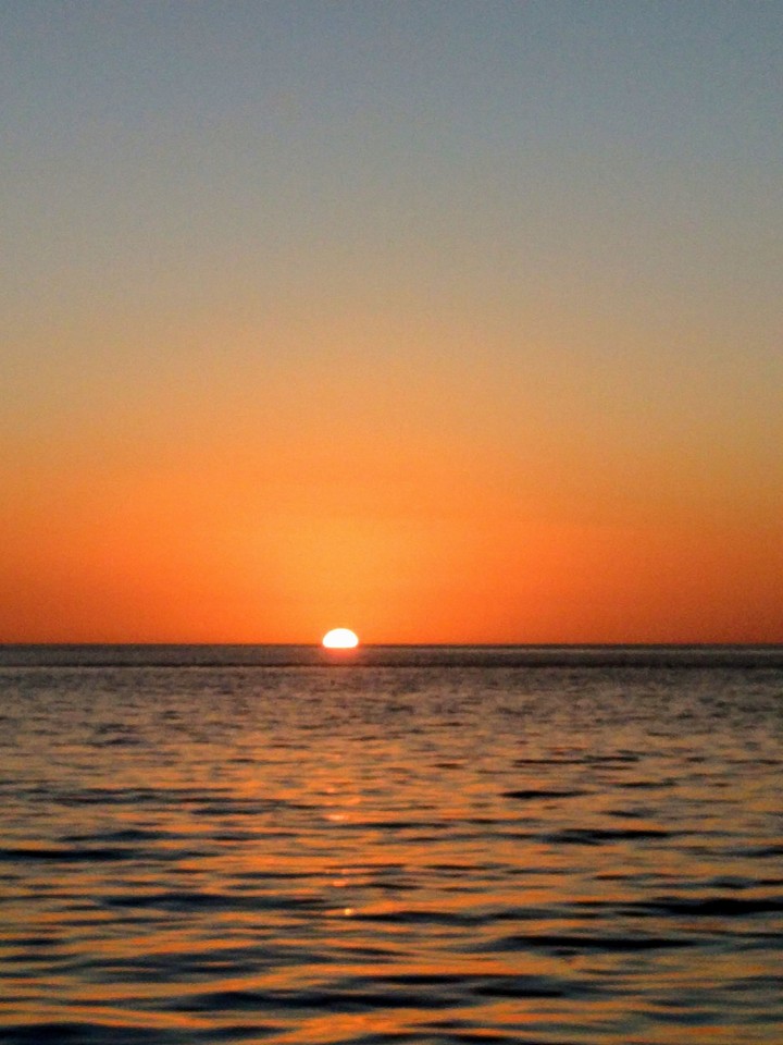 Halfway through the Sunset...