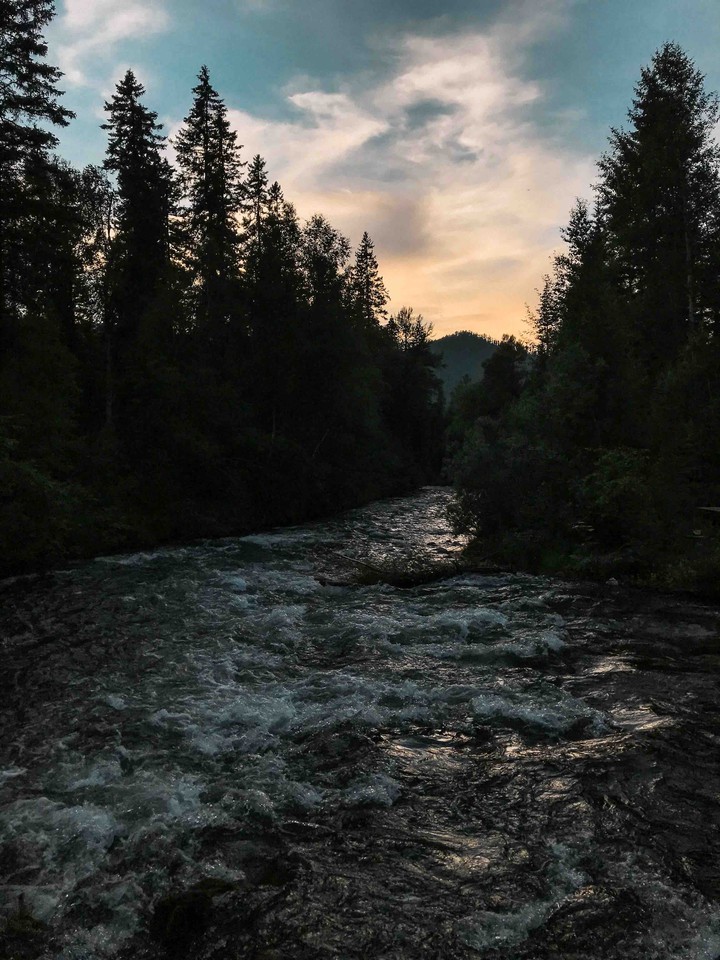 закат