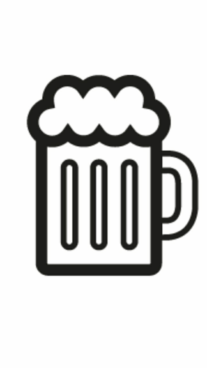 Bier Ausmalbild