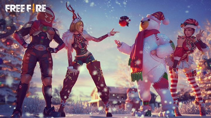 garena free fire merry Christmas