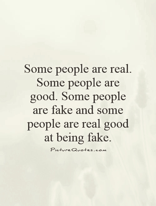 Fake..
