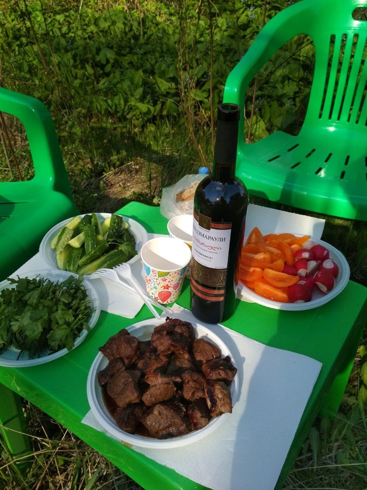 Everything is ready to welcome the guests.