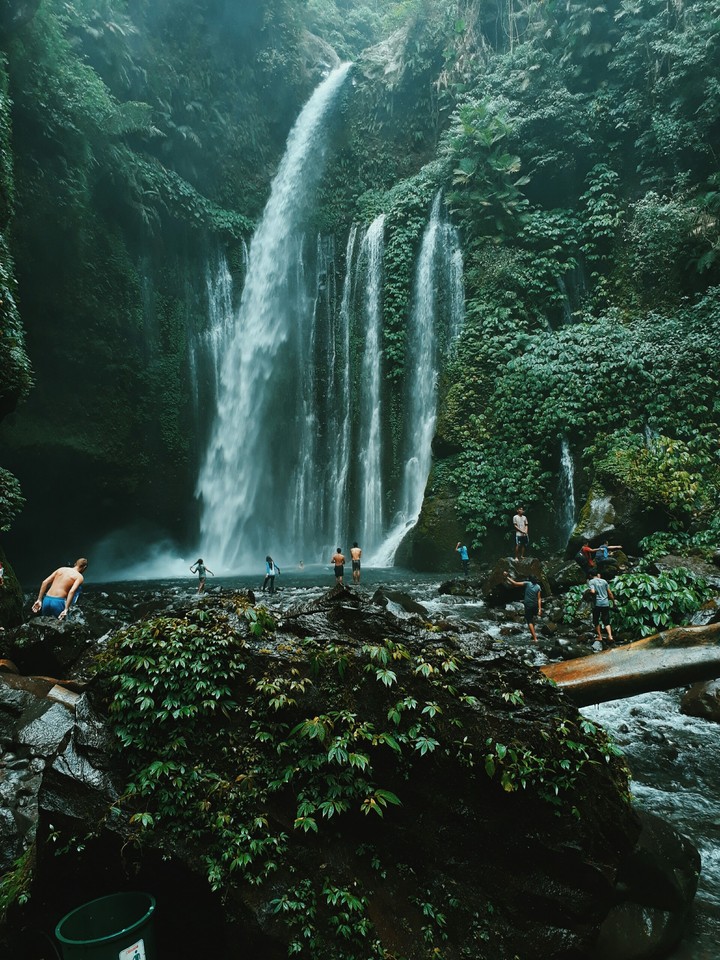 Tiu Kelep waterfall from lomboknesia