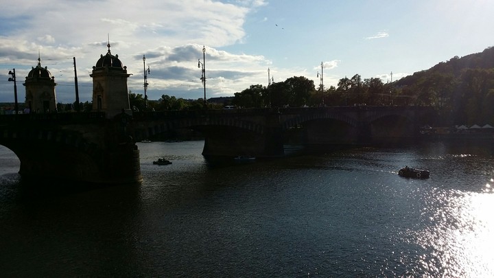 Moldau in Prague