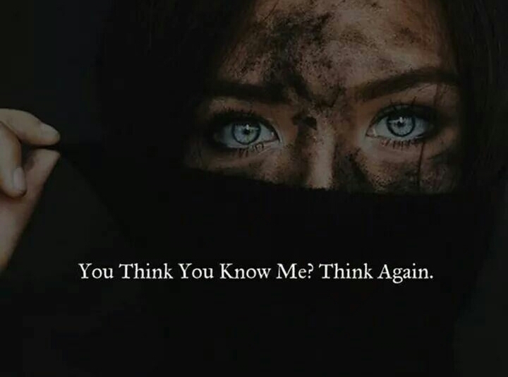 u don't know