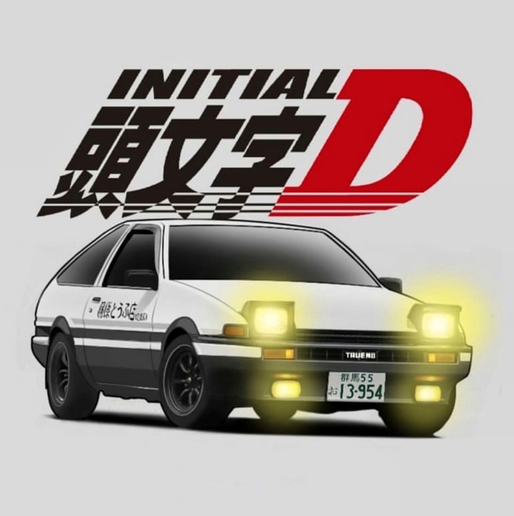 Initial D AE86 Trueno
