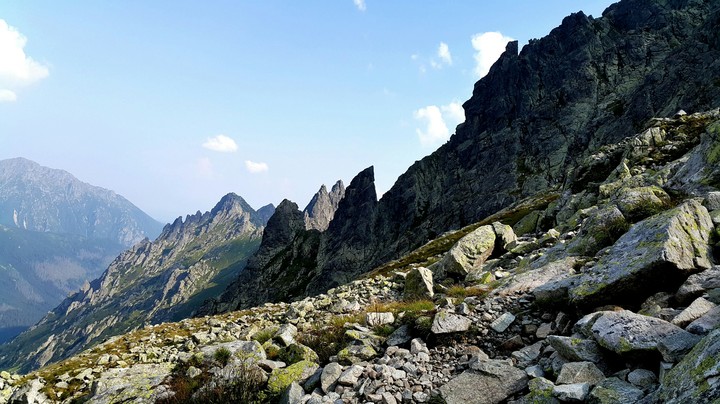 Tatry -  w drodze na rysy