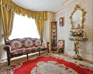 Victorian-style interior