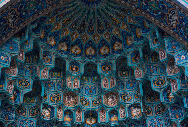 Mosaic of a mosque