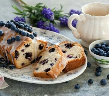 blueberry cake
