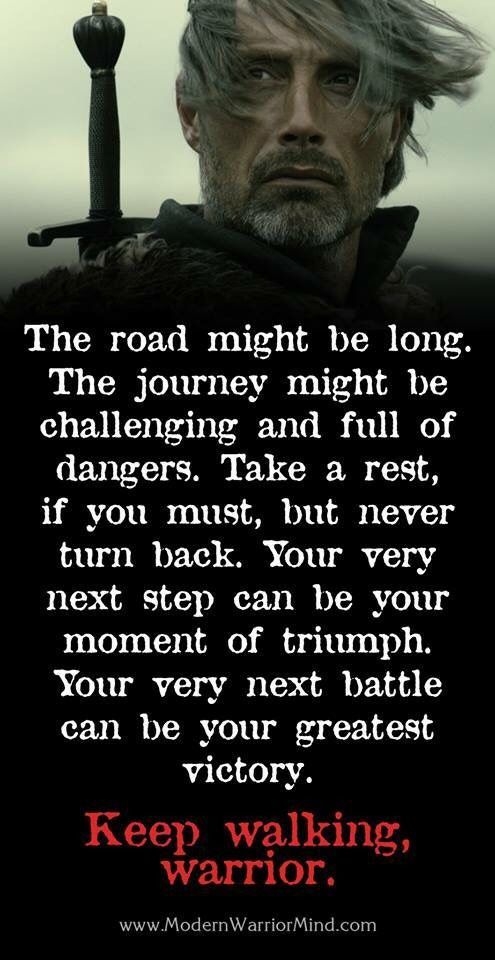 Keep Moving whtsoever the circumstance iss..