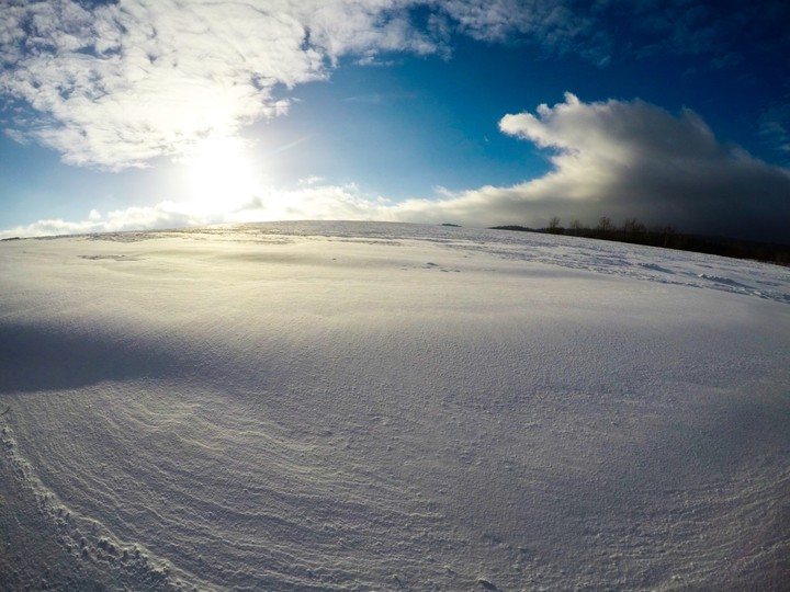 Śnieżna zima w Bieszczadach - Snowy winter in Bieszczady