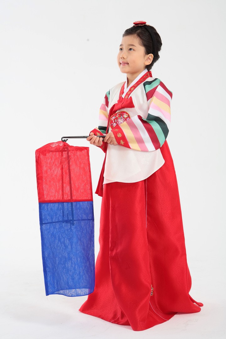 Family in Korean Dress