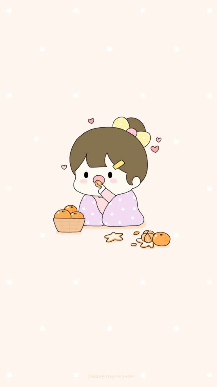 Tangerines in winter