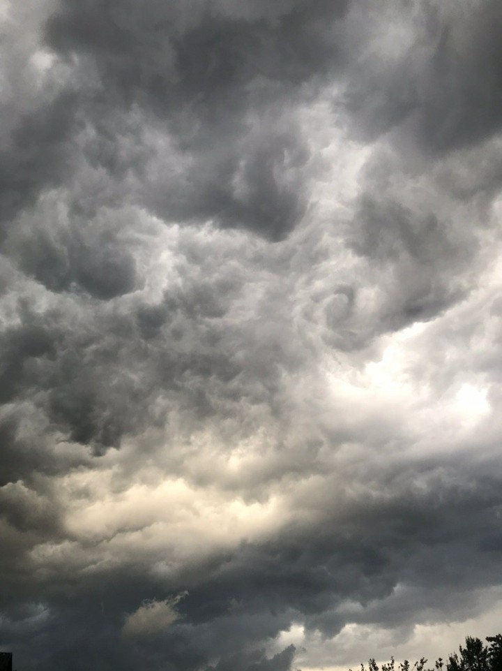 monochrome clouds