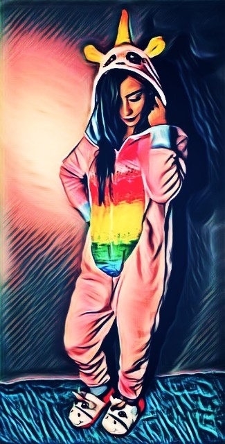 pony mujer hermosa
