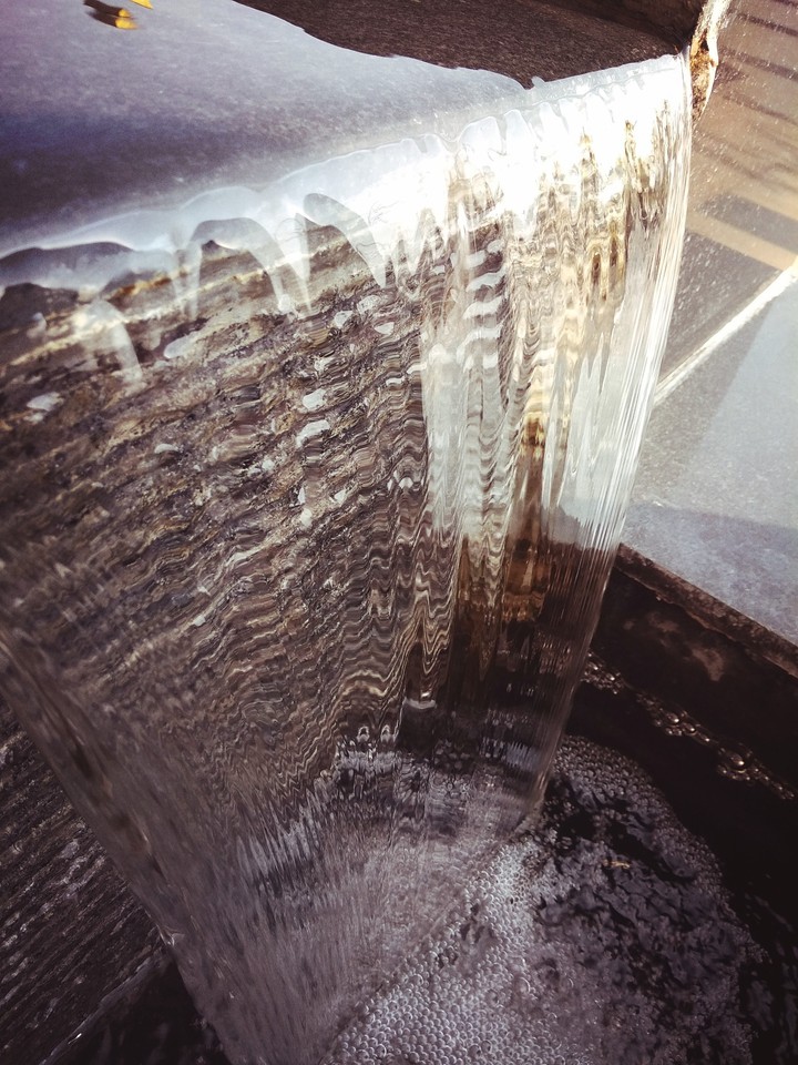 artificial waterfall