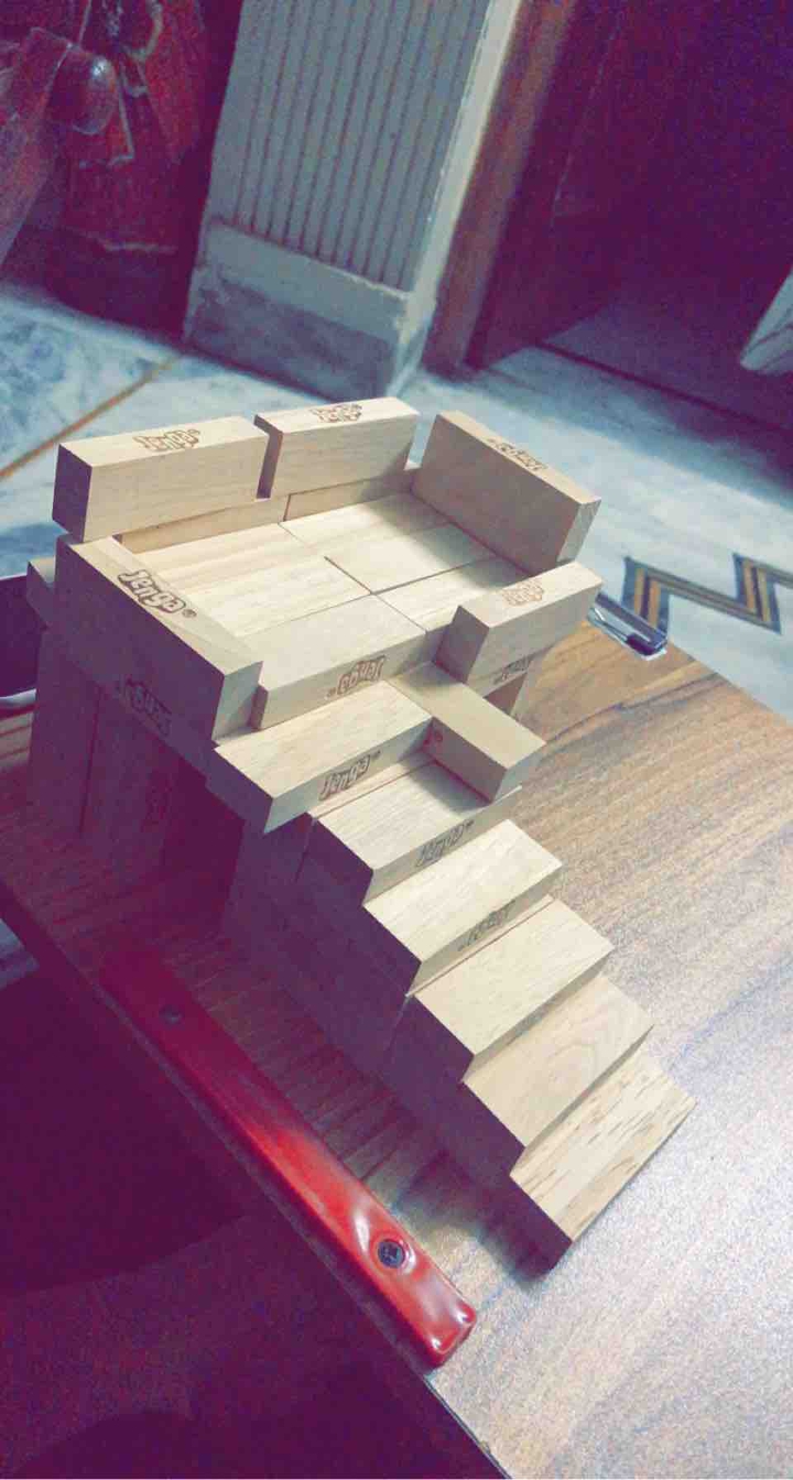 jenga structure