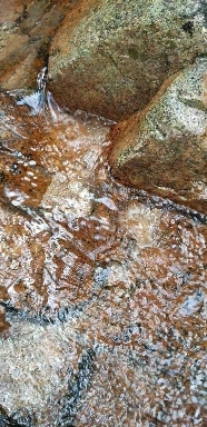 In the stream of Bukhansan Mountain, Korea
