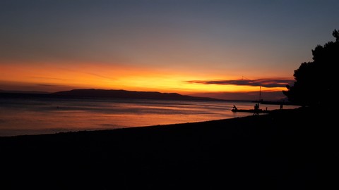 Sunset Makarska